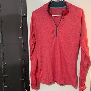 Womens Nike Dri-fit Quarter Zip
